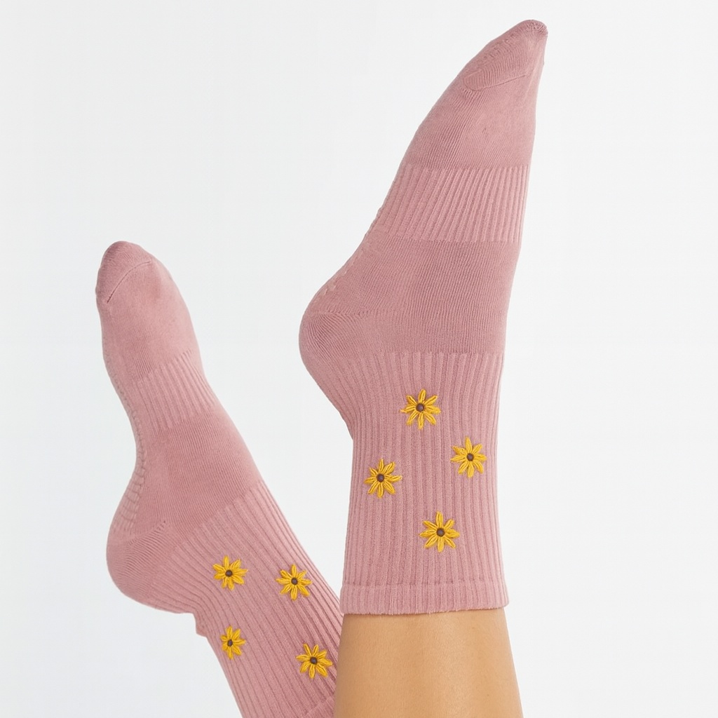 Daisy Grip Socks
