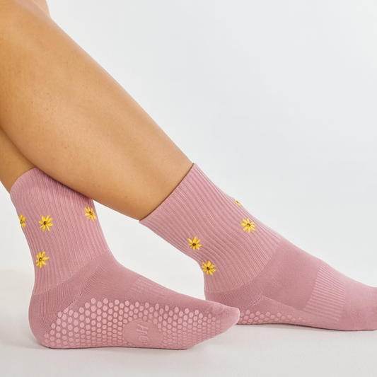 Daisy Grip Socks